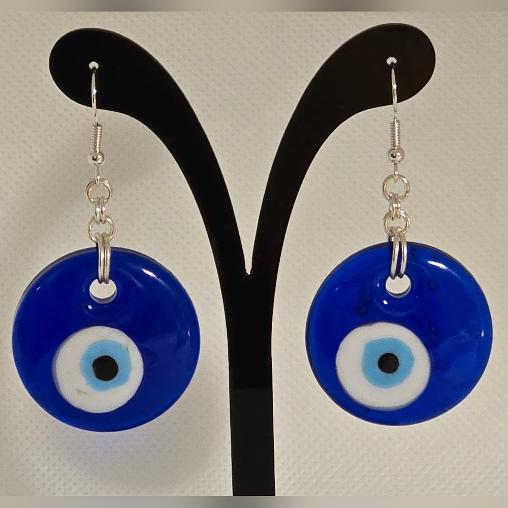 Protection from the evil eye earrings